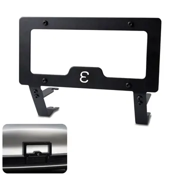 Holder Durable License Plate Frame Vehicle Front Mount Auto Car Slipstream Bracket No Drilling Aluminium Alloy For Tesla Model 3
Holder Durable License Plate Frame Vehicle Front Mount Auto Car Slipstream Bracket No Drilling Aluminium Alloy For Tesla Model 3