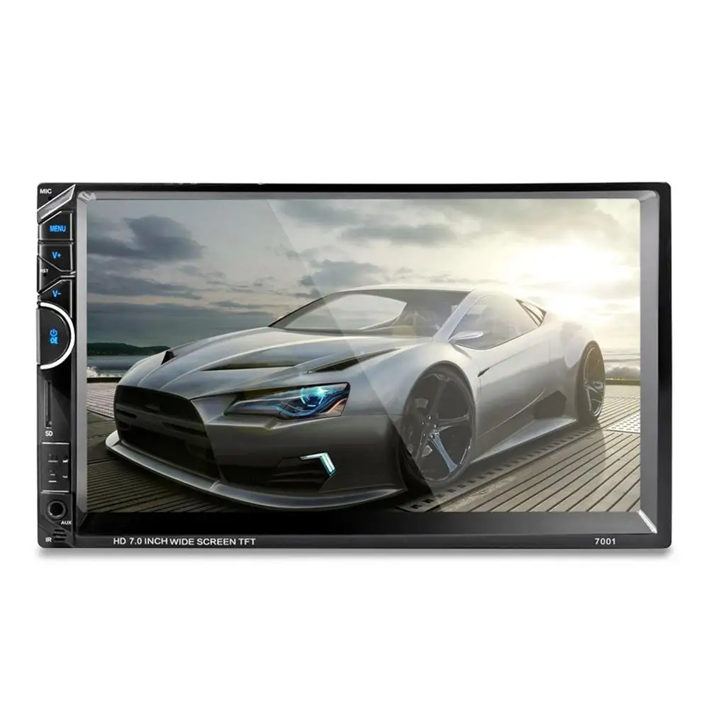 7" Car Radio Video MP5 Player Autoradio FM AUX USB SD 7001 HD 1080P Touch Screen With AM + RDS Music Movie Player
7" Car Radio Video MP5 Player Autoradio FM AUX USB SD 7001 HD 1080P Touch Screen With AM + RDS Music Movie Player