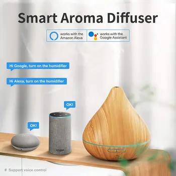 GX.Diffuser Smart Aroma Humidifier 300ml Mist Maker App/Voice Control Essential Oil Diffuser Compatible with Alexa & Google
GX.Diffuser Smart Aroma Humidifier 300ml Mist Maker App/Voice Control Essential Oil Diffuser Compatible with Alexa & Google