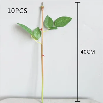 10pcs Artificial Flower Stem Soap Flower, Silk Mesh Flower, Rose Flower Stem (Without Flower Head) Decor
10pcs Artificial Flower Stem Soap Flower, Silk Mesh Flower, Rose Flower Stem (Without Flower Head) Decor