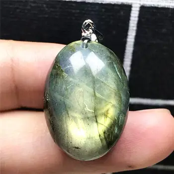 Top Natural Blue Yellow Light Labradorite Pendant Jewelry For Woman Man Crystal 25x18x11mm Beads Egg Shape Moonstone Stone AAAAA
Top Natural Blue Yellow Light Labradorite Pendant Jewelry For Woman Man Crystal 25x18x11mm Beads Egg Shape Moonstone Stone AAAAA