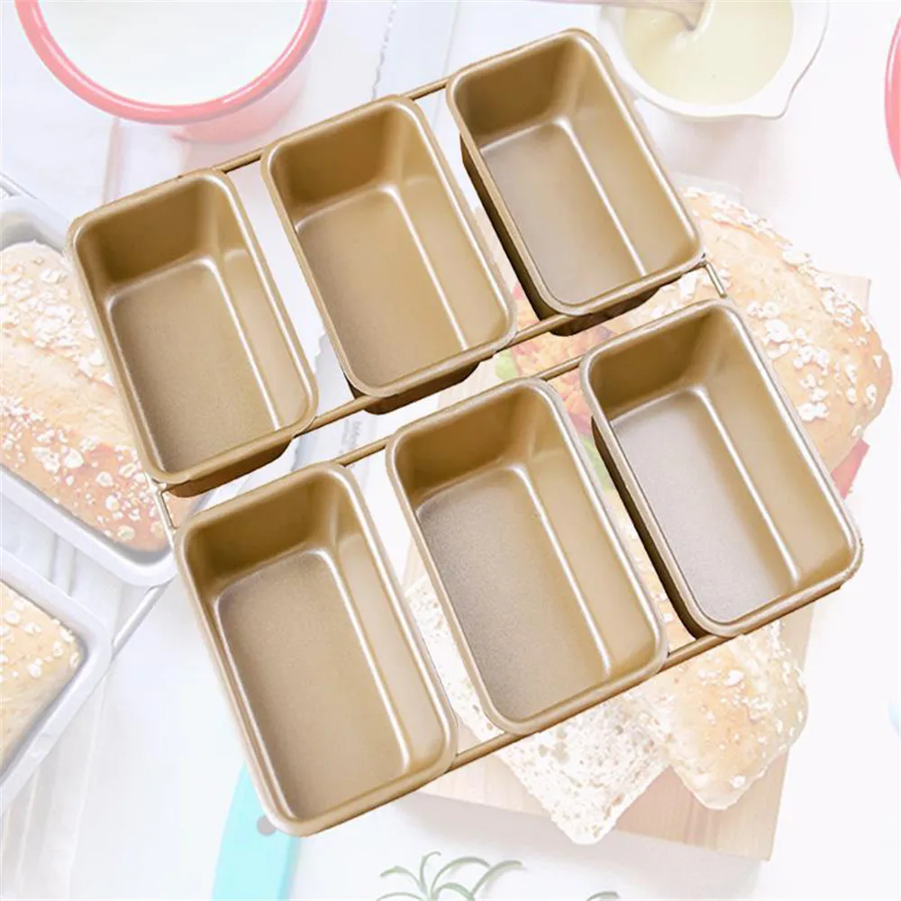 Mini Durable Loaf Pan Carbon Steel Non-stick Bellows Cover Toast Box Mold Bread Mold Eco-Friendly Baking Tools for Cakes
Mini Durable Loaf Pan Carbon Steel Non-stick Bellows Cover Toast Box Mold Bread Mold Eco-Friendly Baking Tools for Cakes