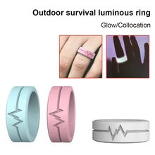 Unisex Silicone Ring Fluorescent Ring Luminous Glow in the Dark Ring for Men Women Anniversary Birthday Christmas Gifts
Unisex Silicone Ring Fluorescent Ring Luminous Glow in the Dark Ring for Men Women Anniversary Birthday Christmas Gifts