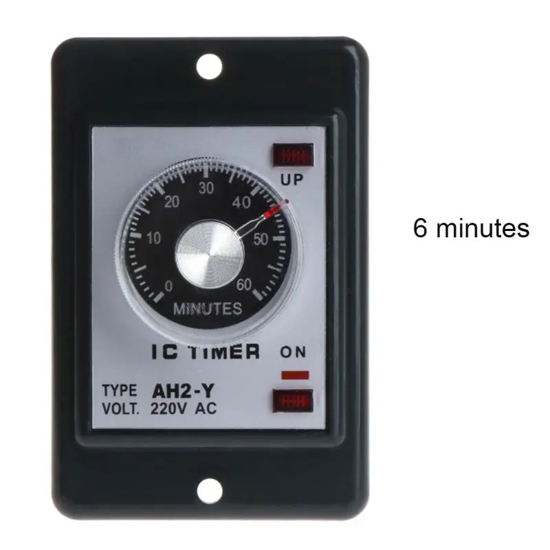 AC 220V AH2-Y Power On Delay Timer High Accuracy Time Relay Device 1/3/5/10/30/60 Seconds 3/6/10/30/60 Minutes
AC 220V AH2-Y Power On Delay Timer High Accuracy Time Relay Device 1/3/5/10/30/60 Seconds 3/6/10/30/60 Minutes