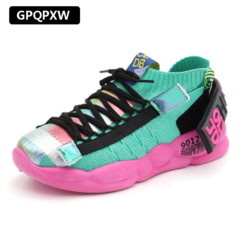 GPQPXW Women Vulcanized Shoes Clumsy Sneaker 2019 Spring Summer Autumn Knitting Breathable Platform Sneakers Women Chunky Shoe
GPQPXW Women Vulcanized Shoes Clumsy Sneaker 2019 Spring Summer Autumn Knitting Breathable Platform Sneakers Women Chunky Shoe