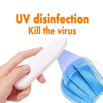 1PCS 3W Mini Portable UV Light Handheld UV Lamp USB UV Disinfection Lamp For Home Office Travel Wholesale
1PCS 3W Mini Portable UV Light Handheld UV Lamp USB UV Disinfection Lamp For Home Office Travel Wholesale