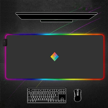 RGB Mouse Pad Gamer Black mouse pads cute LED Large MousePad pc accessories gaming with Backlit mauspad tappetini per il mouse
RGB Mouse Pad Gamer Black mouse pads cute LED Large MousePad pc accessories gaming with Backlit mauspad tappetini per il mouse