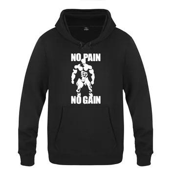 Mens Hoodies No Pain No Gain Printed Hoodie Men Fleece Long Sleeve Man's Sweatshirt Fitness Pullover Tracksuit Moleton Masculino
Mens Hoodies No Pain No Gain Printed Hoodie Men Fleece Long Sleeve Man's Sweatshirt Fitness Pullover Tracksuit Moleton Masculino