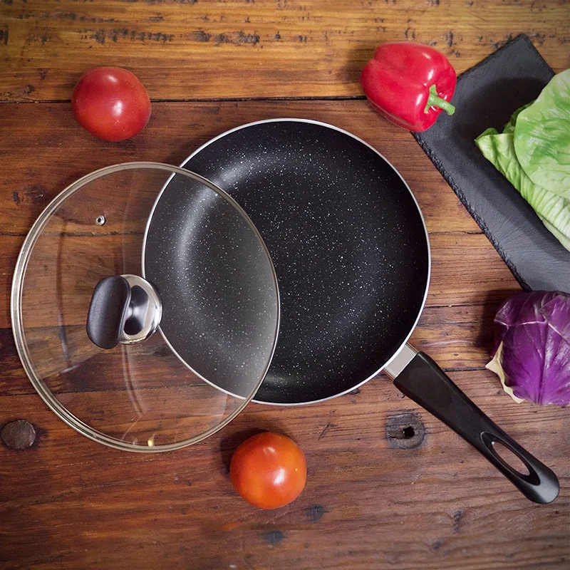Medical Stone Flat-bottom Pot Sootless Non-stick Frying Pan Steak Frying Pan Export Medical Stone Fry Pan a Generation of Fat
Medical Stone Flat-bottom Pot Sootless Non-stick Frying Pan Steak Frying Pan Export Medical Stone Fry Pan a Generation of Fat