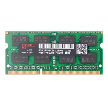 PUSKILL 8G DDR3 RAM 1600MHz 1.35V 204-Pin Computer Game Memory Module, Suitable for Notebook Computer Memory
PUSKILL 8G DDR3 RAM 1600MHz 1.35V 204-Pin Computer Game Memory Module, Suitable for Notebook Computer Memory