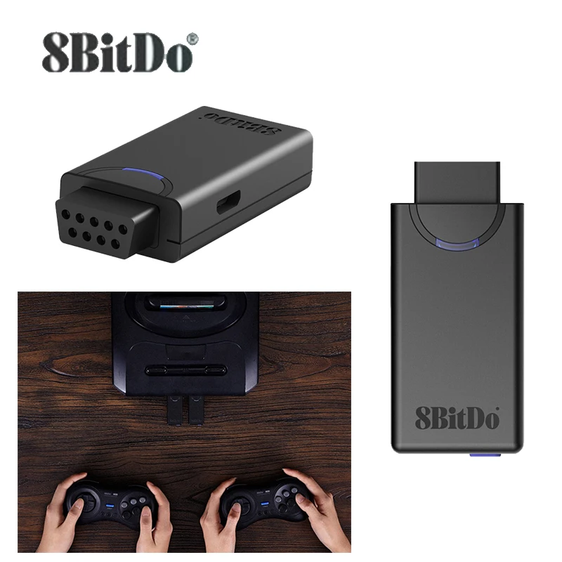 Беспроводной Bluetooth ресивер 8BitDo для игрового контроллера Sega Genesis Mega Drive Style |