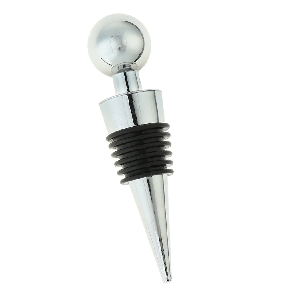 1 Piece Stainless Steel Ball Design Love Wine Bottle Stoppers and Drop Ring for Wedding , Home Decorative 1 Piece Stainless Steel Ball Design Love Wine Bottle Stoppers and Drop Ring for Wedding , Home Decorative