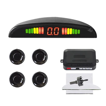 Car Auto Parking Sensor With 4 Sensors Reverse Backup Car Parking Module Ultrasonic Sensors Power Supply Cable
Car Auto Parking Sensor With 4 Sensors Reverse Backup Car Parking Module Ultrasonic Sensors Power Supply Cable