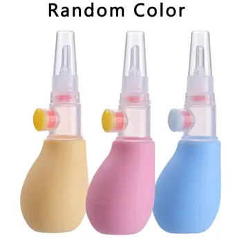 Baby Nose Cleaner Nasal Aspirator Manual Silicone Nasal Aspirator Infant Nasal Suction Device Anti-Backflow Nasal Aspirator 
Baby Nose Cleaner Nasal Aspirator Manual Silicone Nasal Aspirator Infant Nasal Suction Device Anti-Backflow Nasal Aspirator