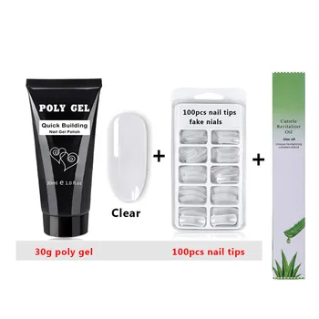 Polygel Nail Kit 30ml Builder Gel Nail Tip Form Quicking Building Nail Art Tools Kit Nail Extensions Hard Jelly Gel Manicure Set
Polygel Nail Kit 30ml Builder Gel Nail Tip Form Quicking Building Nail Art Tools Kit Nail Extensions Hard Jelly Gel Manicure Set