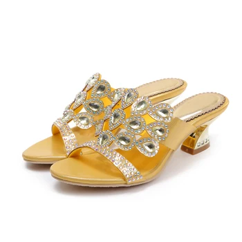 Christia Bella Rhinestones High Heels Large Size Sandals Bohemian Style Fashion New Open Toe Formal Party Shoes Summer Pumps
Christia Bella Rhinestones High Heels Large Size Sandals Bohemian Style Fashion New Open Toe Formal Party Shoes Summer Pumps