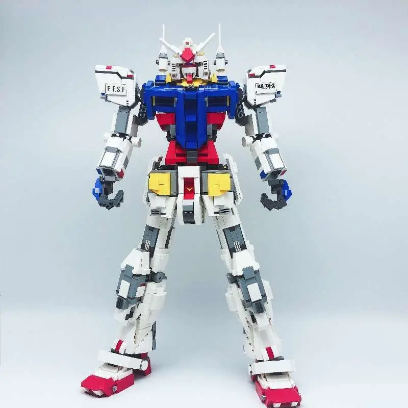 New Ideas series the Gundam RX-78-2 model building blocks sets Classic MOC Creator Toys for children
New Ideas series the Gundam RX-78-2 model building blocks sets Classic MOC Creator Toys for children