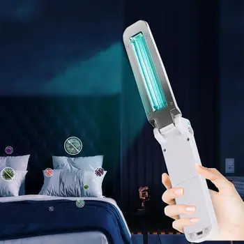 Handheld UVC Ultraviolet lamp USB/AAA battery powered UV light quartz Tube Sanitizer For Portable Personal Care UV Sterilier
Handheld UVC Ultraviolet lamp USB/AAA battery powered UV light quartz Tube Sanitizer For Portable Personal Care UV Sterilier