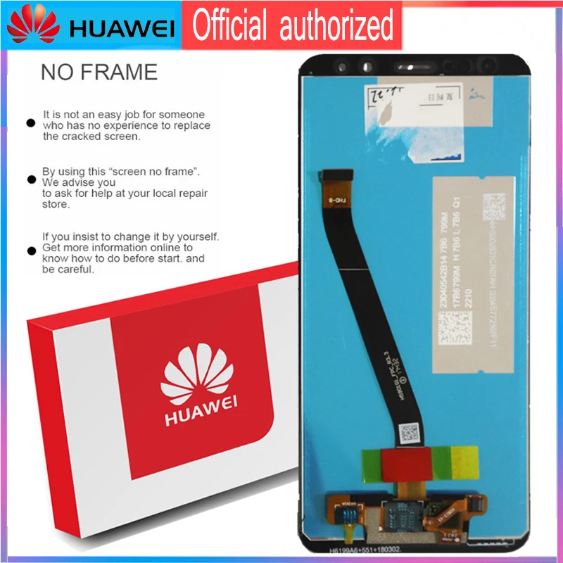Оригинальный дисплей 5 9 дюйма с рамкой для замены Huawei Mate 10 Lite ЖК сенсорным экраном