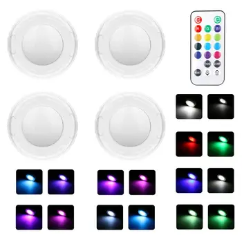 Wireless LED ice hockey light 4 pieces with remote control LED cabinet lighting X4YD
Wireless LED ice hockey light 4 pieces with remote control LED cabinet lighting X4YD