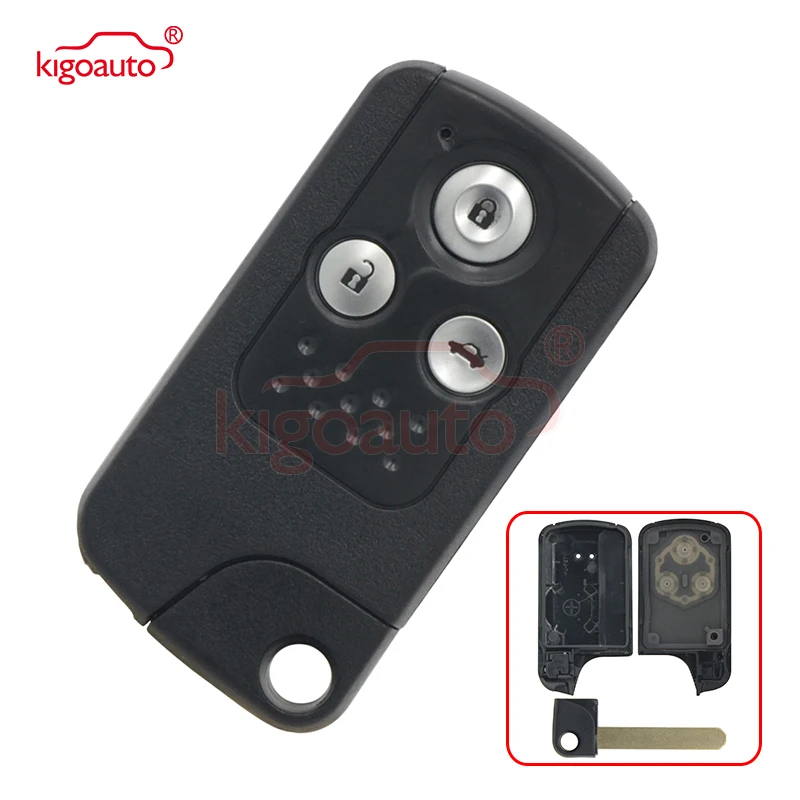 Kigoauto Smart Remote Key Shell Case Fob 3 Button Replacement for Honda Accord CRV Fit 2009 2010 2011
Kigoauto Smart Remote Key Shell Case Fob 3 Button Replacement for Honda Accord CRV Fit 2009 2010 2011