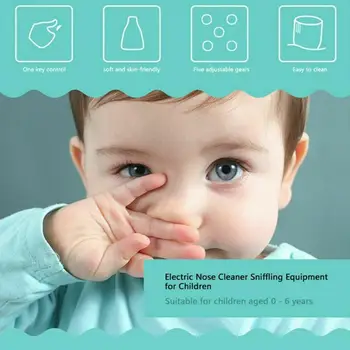 Baby Nasal Aspirator Electric Nose Cleaner Newborn Nose Equipment Baby Safe Sniffling Care Cleaner Aspirator Hygienic Sucke R8N3
Baby Nasal Aspirator Electric Nose Cleaner Newborn Nose Equipment Baby Safe Sniffling Care Cleaner Aspirator Hygienic Sucke R8N3