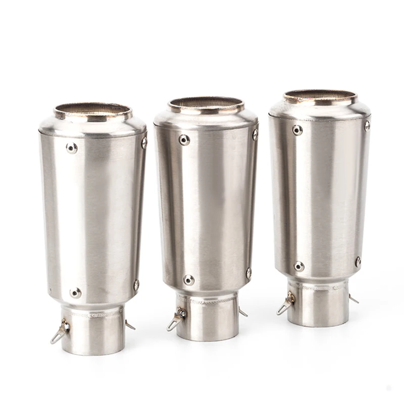 Universal 38-51 mm Silencer Motorcycle Exhaust Muffler Pipe with Removable DB Killer Escape Street Bike Dirt Bike Suit for ZX6R
Universal 38-51 mm Silencer Motorcycle Exhaust Muffler Pipe with Removable DB Killer Escape Street Bike Dirt Bike Suit for ZX6R