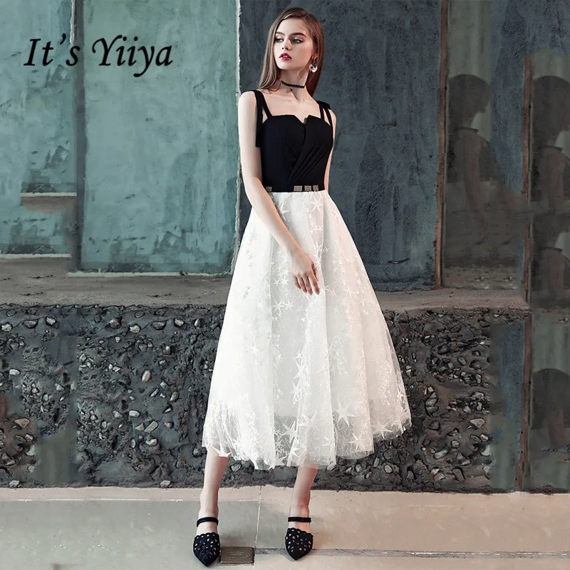 Prom Dresses It's Yiiya R257 Sweetheart Spaghetti Strap Sexy Prom Dress Elegant A-Line Tea-Length Strapless Women Party Vestidos
Prom Dresses It's Yiiya R257 Sweetheart Spaghetti Strap Sexy Prom Dress Elegant A-Line Tea-Length Strapless Women Party Vestidos