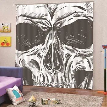 3D Print Curtain skull tulle on the window Drape Panel Sheer Scarf cortinas dormitorio for Living Room cortinas Sheer Valances
3D Print Curtain skull tulle on the window Drape Panel Sheer Scarf cortinas dormitorio for Living Room cortinas Sheer Valances