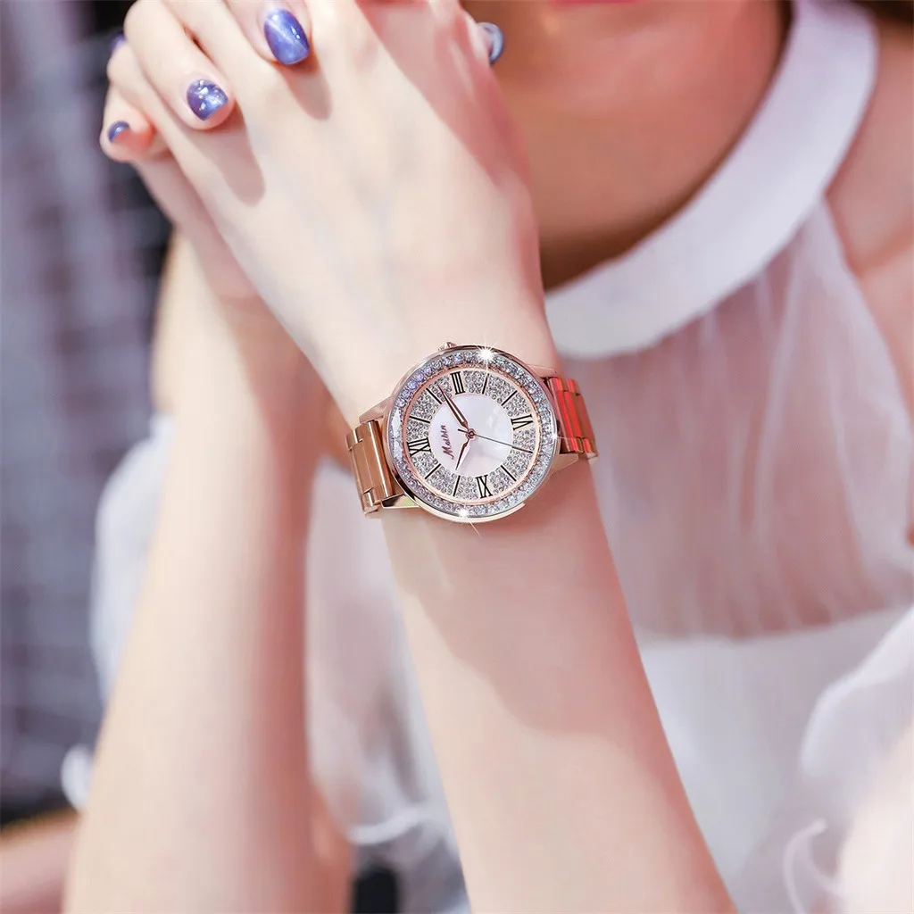 Fashion Luxury Diamond Geometric Polygon Dial Starry Women's Quartz Wrist Watches Stainless Steel Belt Ladies Bracelet reloj
Fashion Luxury Diamond Geometric Polygon Dial Starry Women's Quartz Wrist Watches Stainless Steel Belt Ladies Bracelet reloj