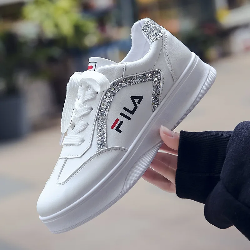 New White Shoes for Women Lace-up Sneakers with Platform Stylish Female Skate Footwear Student Casual Flat Shoes Soft Anti-skid
New White Shoes for Women Lace-up Sneakers with Platform Stylish Female Skate Footwear Student Casual Flat Shoes Soft Anti-skid