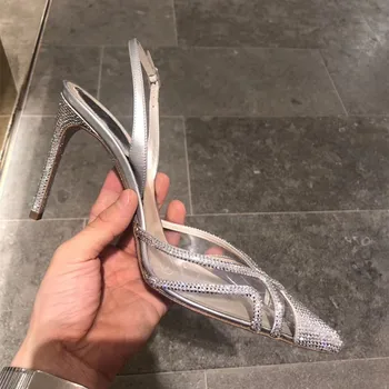 kmeioo glitter wedding shoes woman pointed toe sandals slingback pumps jewel high heels summer elegant bride shoes
kmeioo glitter wedding shoes woman pointed toe sandals slingback pumps jewel high heels summer elegant bride shoes