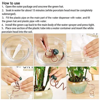 Promotion! Watering Stakes,10 Pack Indoor Automatic Drip Watering System Irrigation Equipment Tool for Plant Waterer Ceramic Pro
Promotion! Watering Stakes,10 Pack Indoor Automatic Drip Watering System Irrigation Equipment Tool for Plant Waterer Ceramic Pro