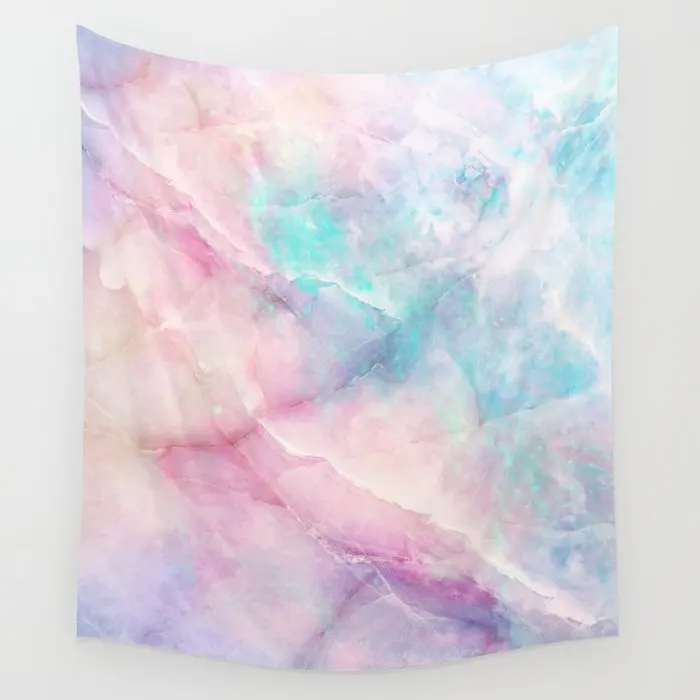 

Iridescent Marble Tapestry Colorful Wall Hanging Room Carpet Bedspread Beach Mat Tapestries Art Home Accessories