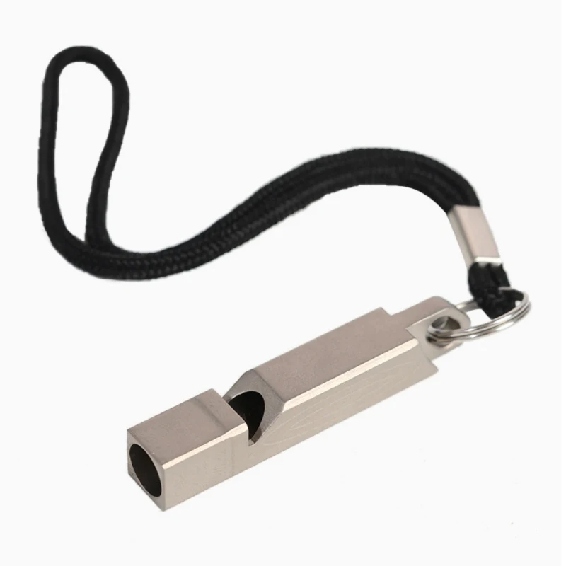 Titanium Whistle With Cord Portable Emergency Hiking Camping Whistle Outdoor Survival Tools For Hiking Exploring
Titanium Whistle With Cord Portable Emergency Hiking Camping Whistle Outdoor Survival Tools For Hiking Exploring