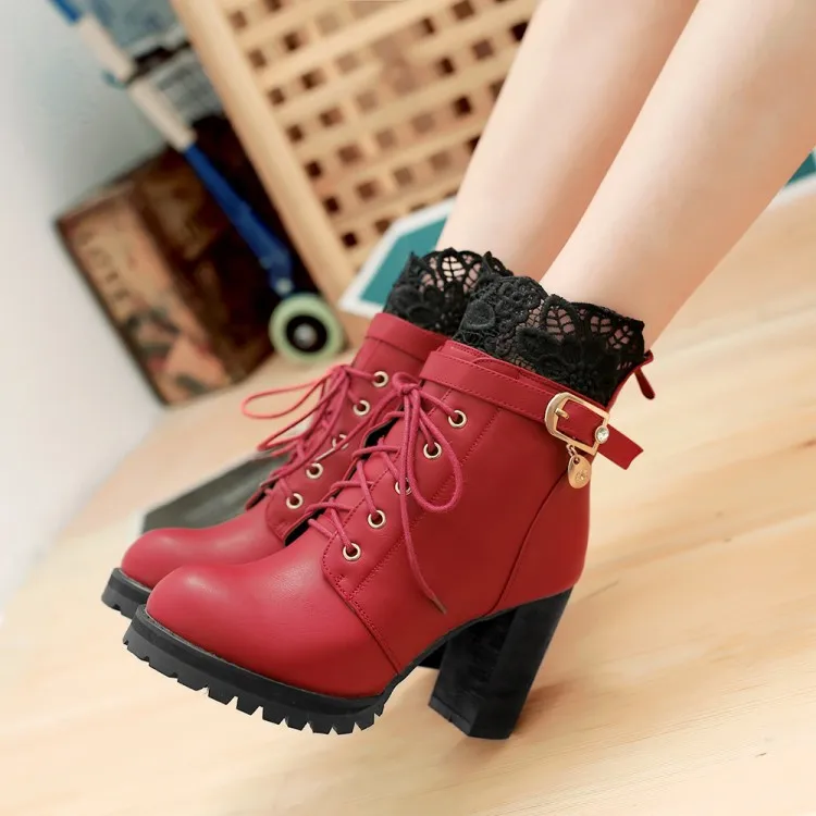 Big Size 9 10 11-15 boots women shoes ankle boots for women ladies boots shoes woman winter Lace border buckle pearl cross strap
Big Size 9 10 11-15 boots women shoes ankle boots for women ladies boots shoes woman winter Lace border buckle pearl cross strap