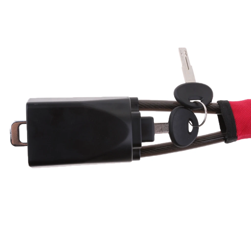 Vehicle Anti Theft Steering Wheel Lock with 2 Keys Car Security (Black+Red) Vehicle Anti Theft Steering Wheel Lock with 2 Keys Car Security (Black+Red)