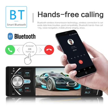 Lossless Music Player HD Reverse Image Stereo FM Radio Bluetooth Hands-Free Car MP5 Player Card USB Radio For Car
Lossless Music Player HD Reverse Image Stereo FM Radio Bluetooth Hands-Free Car MP5 Player Card USB Radio For Car