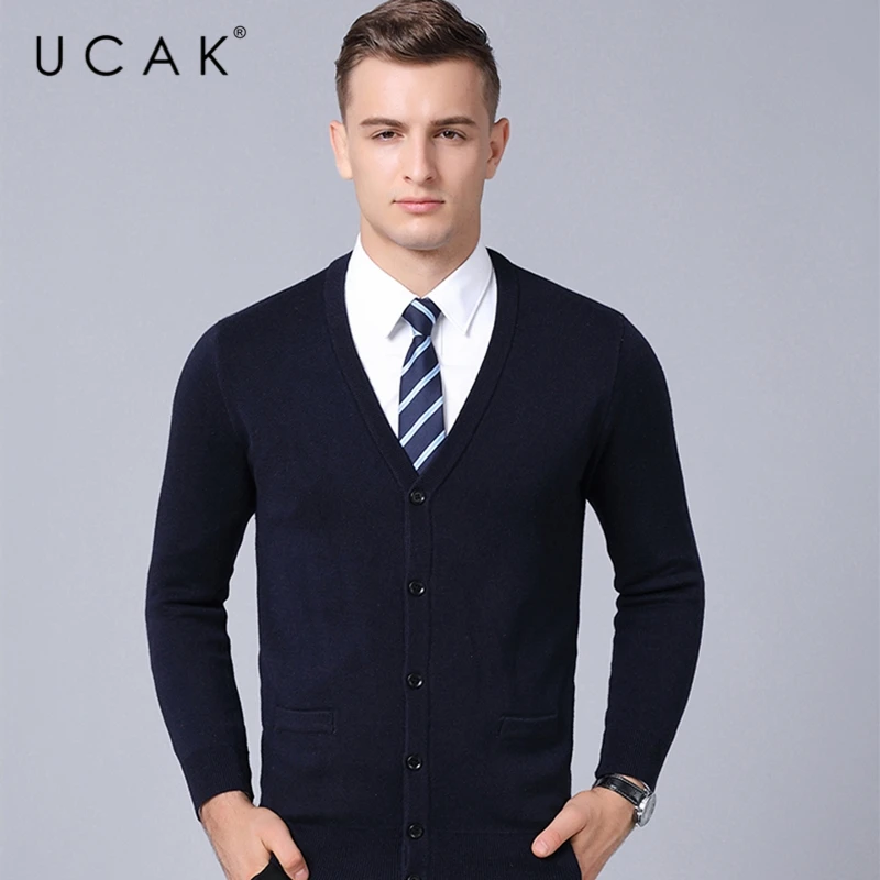UCAK Brand Streetwear Sweater Men Wool Cardigan Men Clothes Autumn Winter Cashmere Classic Casual Cardigans Men Clothing U1122
UCAK Brand Streetwear Sweater Men Wool Cardigan Men Clothes Autumn Winter Cashmere Classic Casual Cardigans Men Clothing U1122