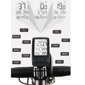 Wireless Bluetooth Speedometer Speed/Cadence Sensor Waterproof Cycling Bike Computer
Wireless Bluetooth Speedometer Speed/Cadence Sensor Waterproof Cycling Bike Computer