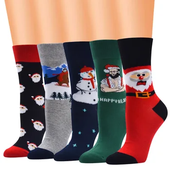 Women Novelty Christmas Cartoon Printed Socks Snowflake Elk Santa Claus Socks Xmas New Year Role Cosplay Party Gifts Accessories
Women Novelty Christmas Cartoon Printed Socks Snowflake Elk Santa Claus Socks Xmas New Year Role Cosplay Party Gifts Accessories