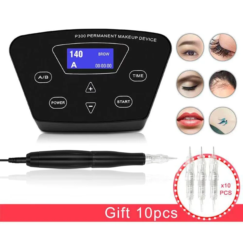 Professional Eyebrow Tattoo Machine Pen For Permanent Make Up Eyebrows Microblading Makeup DIY Kit With Tattoo Needle
Professional Eyebrow Tattoo Machine Pen For Permanent Make Up Eyebrows Microblading Makeup DIY Kit With Tattoo Needle