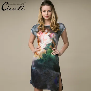 100% Pure Silk Satin Dress Floral Printed Summer Dresses Home and Holiday Cool Quick Dry Fabric
100% Pure Silk Satin Dress Floral Printed Summer Dresses Home and Holiday Cool Quick Dry Fabric