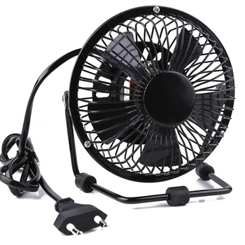 Portable USB Fan Wrought Iron Mini Fan Small Desktop Fan Suitable for Electric Fans At Home and Office EU Plug
Portable USB Fan Wrought Iron Mini Fan Small Desktop Fan Suitable for Electric Fans At Home and Office EU Plug