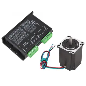 M542C Stepper Driver 57HS21/57CM23 Motor Kit for 2-Phase/4-Phase Motor 2.1N.M(NEMA23)
M542C Stepper Driver 57HS21/57CM23 Motor Kit for 2-Phase/4-Phase Motor 2.1N.M(NEMA23)