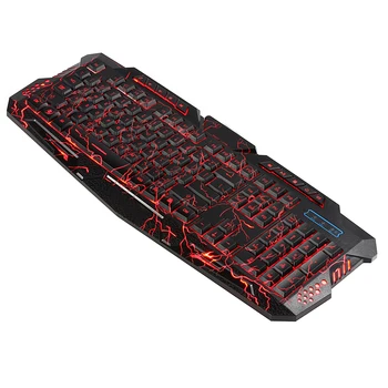 Wired Gaming Keyboard English Version 3 Colors Backlit Keyboards USB 104 Keycaps Russian Keyboard Computer Game Keyboards
Wired Gaming Keyboard English Version 3 Colors Backlit Keyboards USB 104 Keycaps Russian Keyboard Computer Game Keyboards