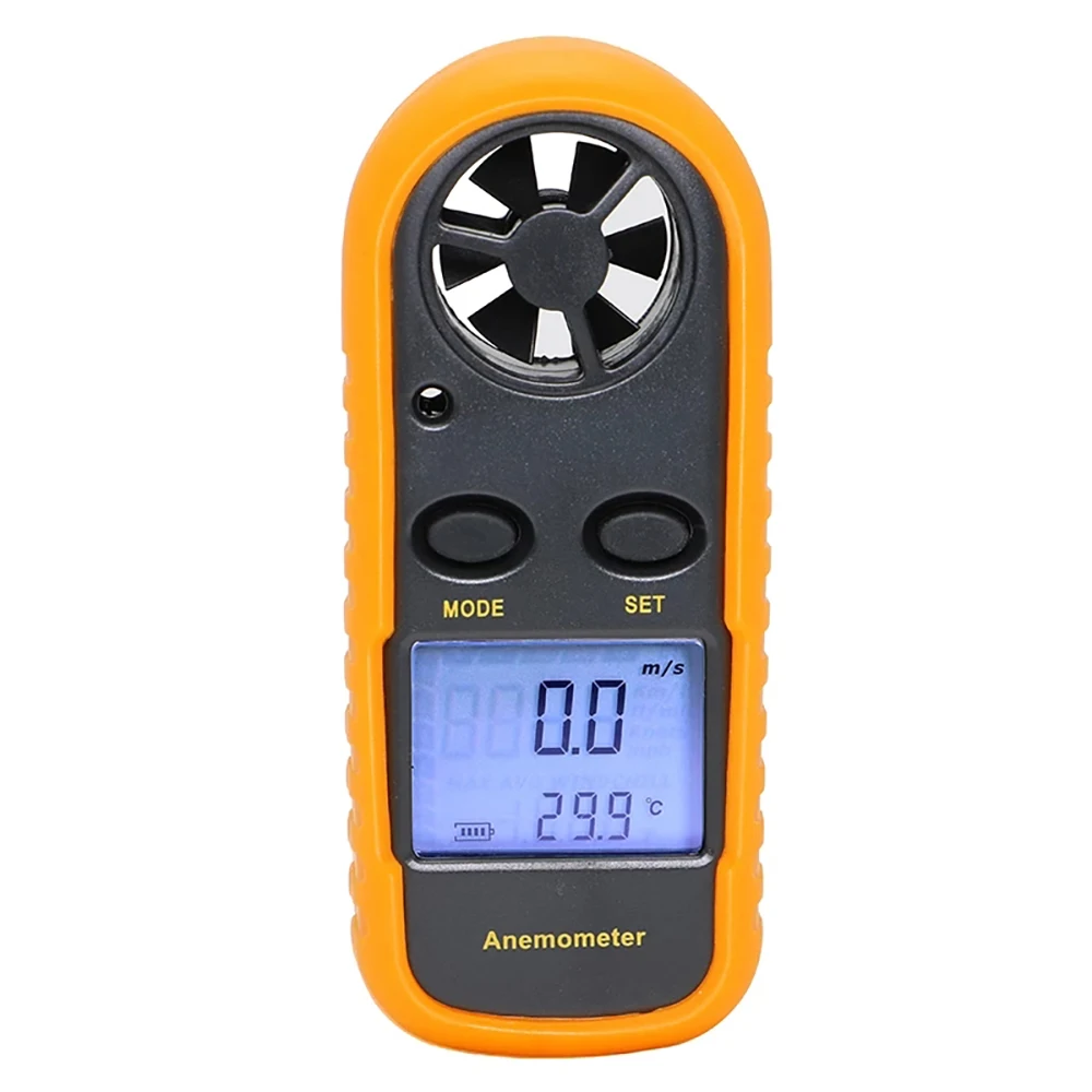 Handheld Anemometer Wind Speed Meter Anemometer Anemometro 30m/s Temperature Tester -10 ~ 45C Wind Meter LCD Backlight
Handheld Anemometer Wind Speed Meter Anemometer Anemometro 30m/s Temperature Tester -10 ~ 45C Wind Meter LCD Backlight