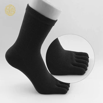 Summer Men's Socks Cotton Breathable Casual Socks Solid Color Five Toe Socks Mid Socks
Summer Men's Socks Cotton Breathable Casual Socks Solid Color Five Toe Socks Mid Socks