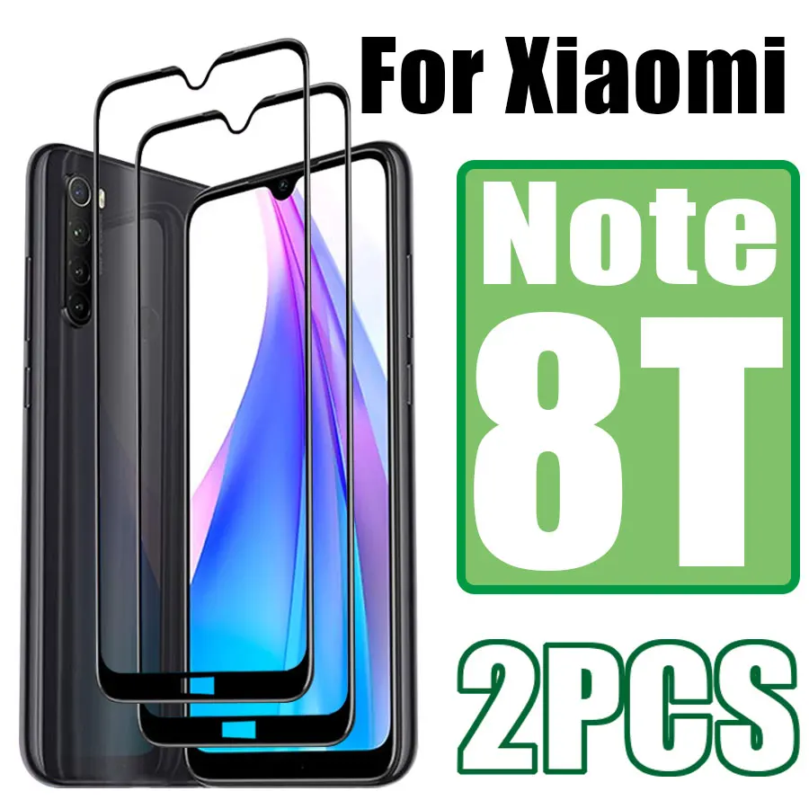 1-2 шт для xiaomi redmi note 8 t Защитная пленка экрана на mi xiaomei ksio rad note8 защитная из