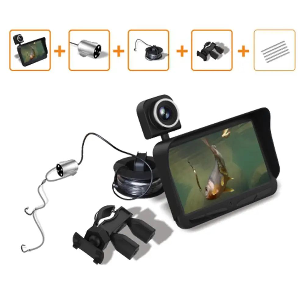 Double Lens Fish Cameras Fishing Professional Night Vision Fish Finder DVR Video Underwater Fishing Camera+Overwater Camera
Double Lens Fish Cameras Fishing Professional Night Vision Fish Finder DVR Video Underwater Fishing Camera+Overwater Camera